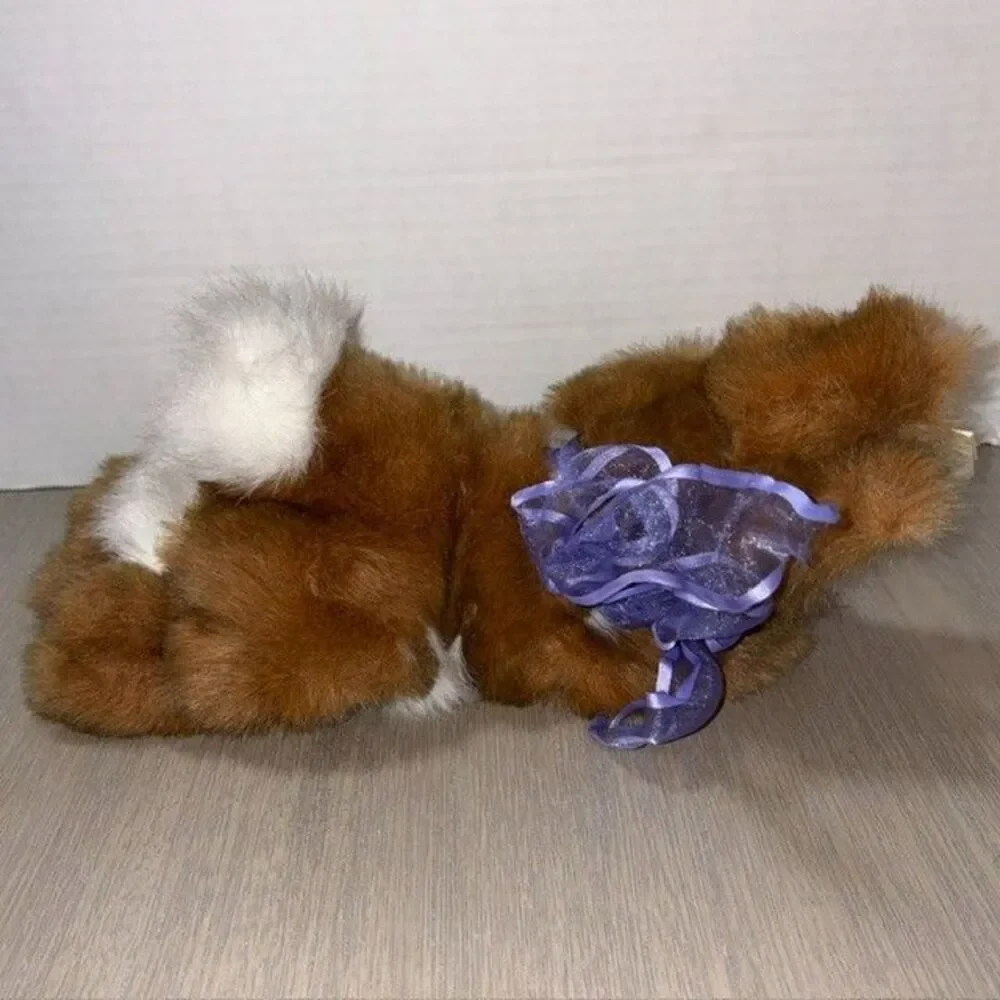 Vintage Purr-fection by MJC 1988 Baby Jasmin Brown Rabbit Plush with Tags 10